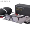 BARCUR rétro bleu lumière bloquant lunettes ordinateur verre cadre hommes verre femmes tendance Styles marque optique lecture