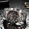 LIGE 2021 New Fashion Mens orologi impermeabili con acciaio inossidabile Top Brand di lusso sport cronografo orologio al quarzo da uomo Relogio Masculino