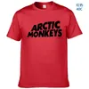 T-shirt da uomo T-shirt Arctic Monkeys Cotton Tee Shirt da uomo Band Mens Tshirt Estate Harajuku Hip Hop Basic T-Shirt T-shirt stampata T Sciaietta