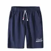 Shorts pour hommes Summer Shorts de fitness en vrac de grande taille Male Shorts en coton mâle M5XL T200512