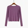 H.SA vetement femme scollo a V a righe tinta unita viola sottile maglieria maglione cardigan autunno inverno cardigan lavorato a maglia giacca donna 210716