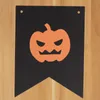 Happy Halloween Banner Flags Decorations Pumpkin Banners Garland Door Garden Photo Props Hanging party Supplies