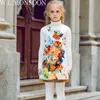 W.L.MONSOON bébé filles robes de soirée vêtements de noël 2021 marque hiver enfants robes pour filles fleur Vestidos enfants robe Q0716