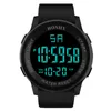 Zegarek na rękę luksusowe męskie zegarki cyfrowe analogowy sportowy sport LED Waterproof Watch zegarek na zewnątrz