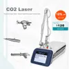 CO2 Laser Frazionato Machine Tube Skin Resurface Treating Ance Scar Removal Device 10600Nm med 7 Joint Articulated ARM