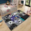 Tapis de bande dessinée de console de jeu moderne pour salon tapis antidérapant absorbant lavable 80x160cm décor de chambre à coucher tapis haute densité tapis 210301