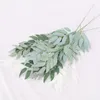 5pcs Artificial Plants Willow Leaves Branch Artificial Fake Plant Wedding Shooting Prop Home Decoration Accessories Flower Row