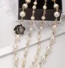 Collares pendientes Colgantes Joyería Mimiyagu Collar largo de perlas simuladas para mujeres No.5 Fiesta de doble capa 220121 Entrega directa