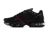 حذاء رياضي رجالي TN Plus 3 مضبوط على شكل وسادة مصمم ثلاثي أسود واسع رمادي متعدد الألوان عميق ملكي مصنوع من كلايستون أحذية رياضية خارجية باللون الأحمر مقاس 39-46