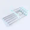 5 in 1 Multifunctional Trouser Storage Rack Adjustable Pants Tie Storage Shelf Closet Organizer Stainless Steel Clothes Hanger3004202744