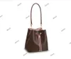 2020 Top-Qualität Damentaschen NEONOE Kordelzug Leder Mode Berühmte Designer Luxus Messenger Umhängetasche Tote Handtaschen Kreuztaschen Geldbörse