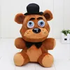 High quality new teddy bear039s midnight harem bear plush toy Five Nights at Freddy039s25cm Golden Freddy fazbear Mangle fox3670282