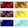 100% Mulberry Pure Silk Crepe Satin Fabric for Dress Cheongsam Width 114cm Clothing Cloth for DIY Sewing 90 Pure Color 210702