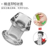 NXY Godes Anal Jouets Transparent Colle Souple Bouchon Creux Cinq Pièces Ensemble Hommes Masturbation Peeping Dilatateur Jardin Amusant Produits Pour Adultes 0225