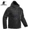 MEGE Veste tactique Hiver Parka Camouflage Manteau de camouflage Combat Vêtements militaires Multicam extérieur extérieur Airsoft Outwear Windwear Windcheater 211204