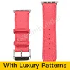 M designer Watchbands for Apple watch strap 42mm 38mm 40mm 41mm 44mm 45mm iwatch 1 2 3 4 5 bands Leather Strap Bracelet Fashion Stripes