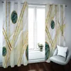 2021 European Style Window Curtain geometry 3D Living Room Bedroom Blackout Curtains Modern Fashion Hotel Office Curtain Decoration