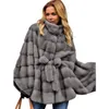 Women Coats Female Fur Coat Abiti da donna Long Ladies Oversize 7xl Natura Furs Coat7479553