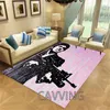 Ковры Scarface 3D Print Мягкие фланелевые коврики противоскользящие крупные коврические ковровые украшения дома для гостиной спальня
