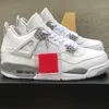 Heren Hoge OG 4S Witte Oreo Basketbalschoenen Jumpman 4 Dames Top Luxe Ontwerpers Topsportmarket Sneakers hardloopschoen