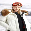 Fashion couturier down jacket Winter Real raccoon coat detachable cap parka Doudoune