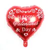 18 pouces Happy Valentine's Decor décor coeur en aluminium ballons de mariage anniversaire anniversaire de fête d'anniversaire décorations de ballon romantique cadeau jy0939