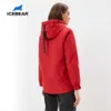 Abrigo de mujer con capucha elegante chaqueta casual para mujer ropa de primavera ropa de marca GWC2023D 210819