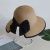 2020 мода солнца шляпа большая широкая обломок Breim пляж шляпа ручной работы соломенная кепка девушки солнце шляпы летние шляпы женщины chapeu g220304