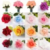 Künstliche Blumen gefälschte Rose einzelne realistische Touch feuchtigkeitsspendende Rosen Hochzeit Valentinstag Geburtstag Party Home Dekoration LLD12265