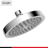 6 "Douchekop Hogedruk Regen Luxe Moderne Chrome Easy Tool Gratis Installatie Vervanging voor uw badkamer Douchekoppen H1209