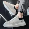 Elbise Ayakkabıları erkek Yaz Nefes 2021 Beyaz Trend Sneakers Tüm Maç Casual Sonbahar Spor Erkekler Için Kalın Soled