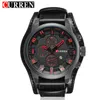 CURREN Montres pour hommes Mode Casual Business Montre à quartz Date Montre-bracelet étanche Hodinky Bracelet en cuir Relojes Montre Homme Orologio Relogioes