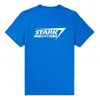 Mode Baumwolle bedruckt Kurzarm Stark Industries T-Shirt MAN T-Shirts Herrenbekleidung Schild 210707