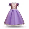 Vestidos de meninas meninas vestido de princesa para crianças festa de carnaval de halloween fantasia cosplay crianças fantasia disfarce de natal