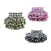 Chien Vêtements Arrivée Tissu Mignon Plaid Jupe Courte Style Pet Chiens Robe Petit Chiot Chats Vêtements Baisse En Gros