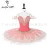 Adulto Pêssego Fada Profissional Ballet Costumes para Mulheres Bailarina Meninas Performance Panqueca Tutu Vestido Adulto Ballet Tutu CostumeBote9026