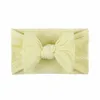 Baby Girl Turban Bandband Tason Soft Nylon Headraps Bow Knot Bands Stretchy Hairs Bands Childre