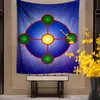 Tapestries mysterieuze geometrische energie chakra tapijt genezing bronchitis muur opknoping woonkamer slaapkamer schilderij aura symbool doek