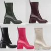 Betty Boots Betty Boots PVC Women Boot Beeled Leather Leather Rain Rain Boot Boot Platfor