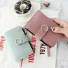 Women Wallets Small Fashion Brand Leather Purse Women Ladies Card Bag For 2021 Clutch Female Purse Money Clip Wallet