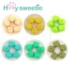 toy Polygonal loose beads DIY pacifier chain necklace molar mother and jewelry Stress relief toys