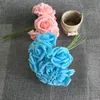 10 pezzi di bouquet di decorazioni artificiali morbide al tatto, schiuma polistirolo resistente ai colori, rose in schiuma EVA, fiori per torta nuziale in vaso