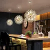 LED G9 현대 크리스탈 민들레 샹들리에 조명 레스토랑 / 식당 / 룸 / 거실 홈 장식 드롭