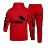 Men's Autumn Winter Running Sets Hoodie+Pants 2 Pieces Casual Tracksuit Male Sportswear Gym Brand Clothing Jogging Sweat Suit Y1221