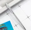 NEW Creative Metal Ballpoint Pens Advertising Signature Pen Student Teacher Wedding Office School Writing Supplies