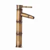 taps de bassin en cuivre antique