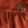 ベアリーダー春秋かわいい赤ちゃんロンパース生まれた男の子服ピーターパンカラーコットンジャンプスーツ幼児クリスマス衣装210708