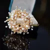 SINZRY original fashion costume natural fresh water pearl handmade lady sweater brooches elegant jewelry accessor