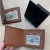 New Leather Men039s Business Wallet Short MT Purse do titular de cartões Upscale Box Box Case Caso de alta qualidade Classic Fashion De9041073