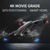 XKJ nouveau SG701 Dron GPS avec 4K HD double caméra 5G WIFI RC voiture pliable quadrirotor professionnel Drones jouets cadeau